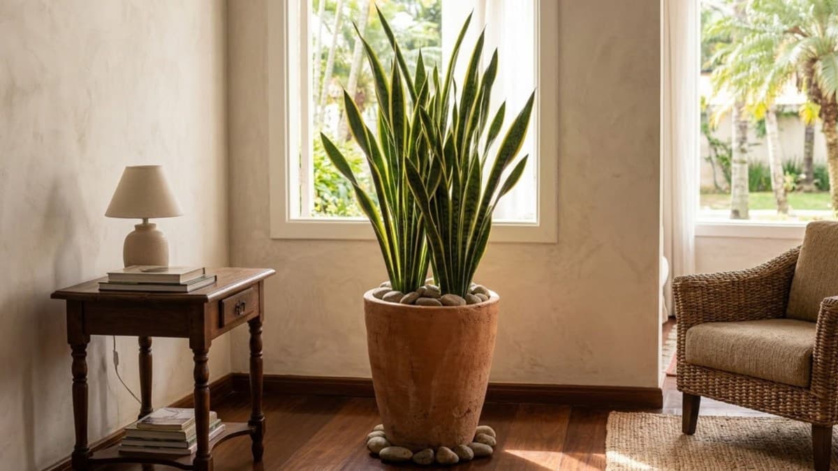A importância da espada-de-são-jorge no Feng Shui