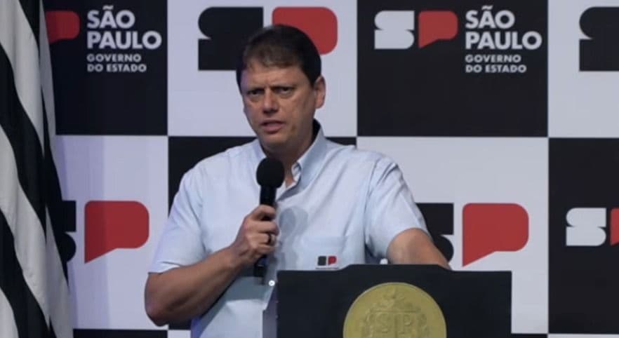 Tarcísio de Freitas lidera intenções de voto em SP