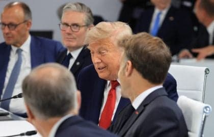 Donald Trump se declara 'chefe' na cúpula do G7 na França