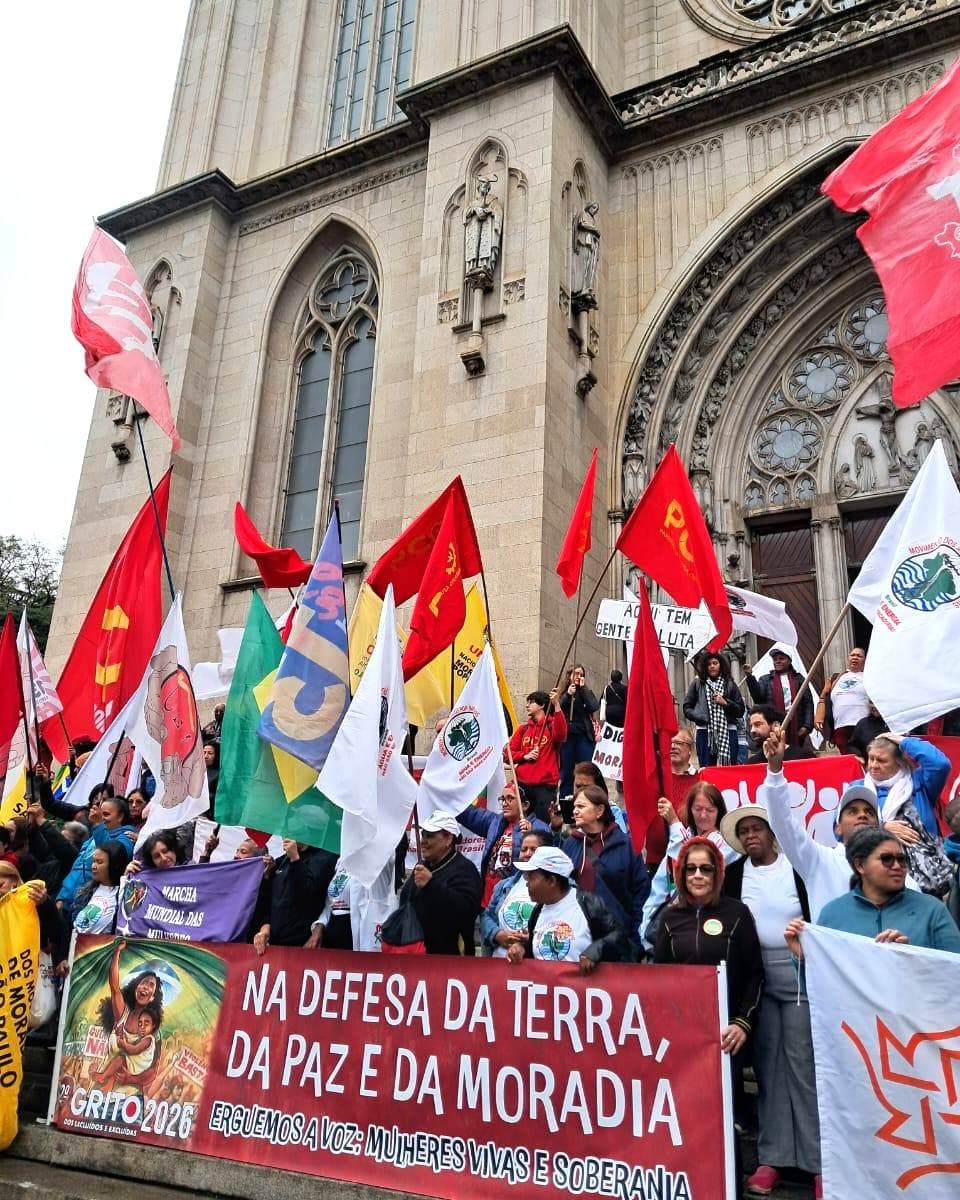 Manifestação Grito dos Excluídos reúne vozes por soberania em São Paulo