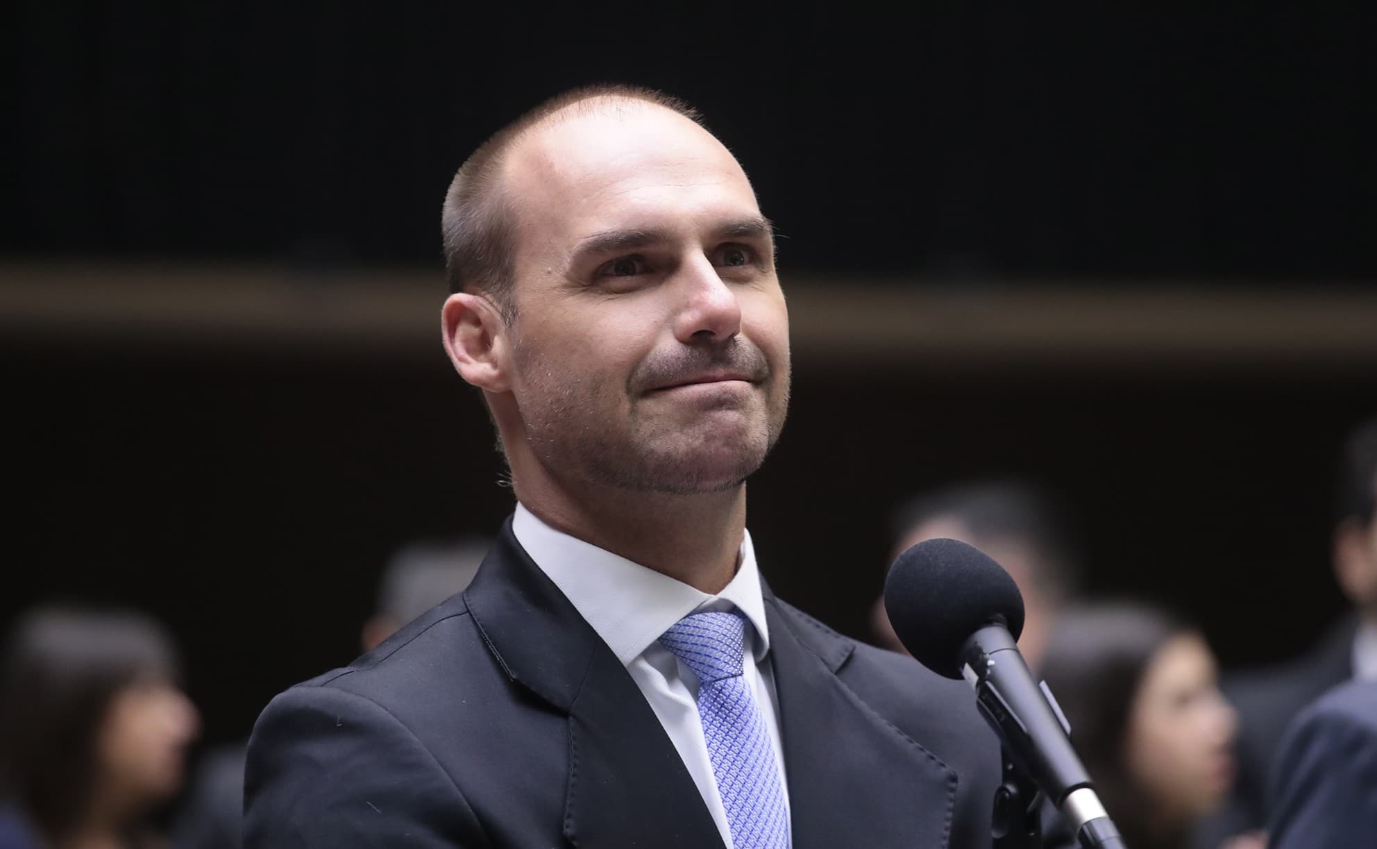 Eduardo Bolsonaro critica STF e afirma que julgamento busca excluir seu nome