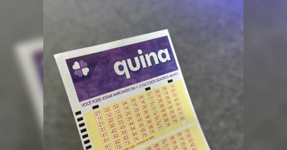 Resultado da Quina de hoje: confira os números sorteados no concurso 7115