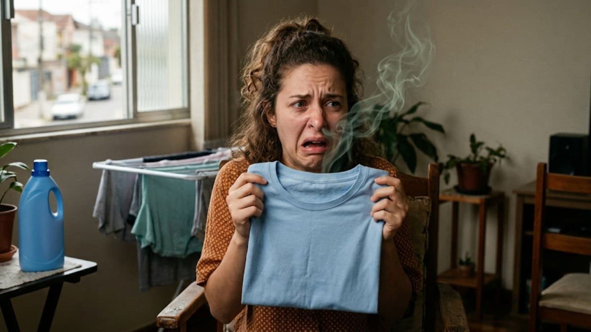 Estudo Revela Causa de Mau Cheiro em Roupas Secas