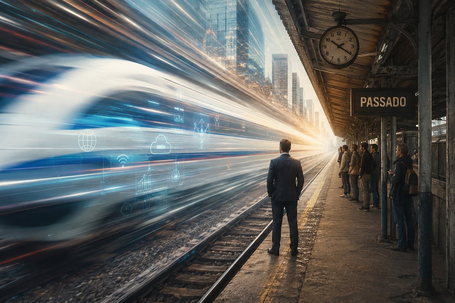 Mudança e tempo: como a adaptação molda nosso futuro