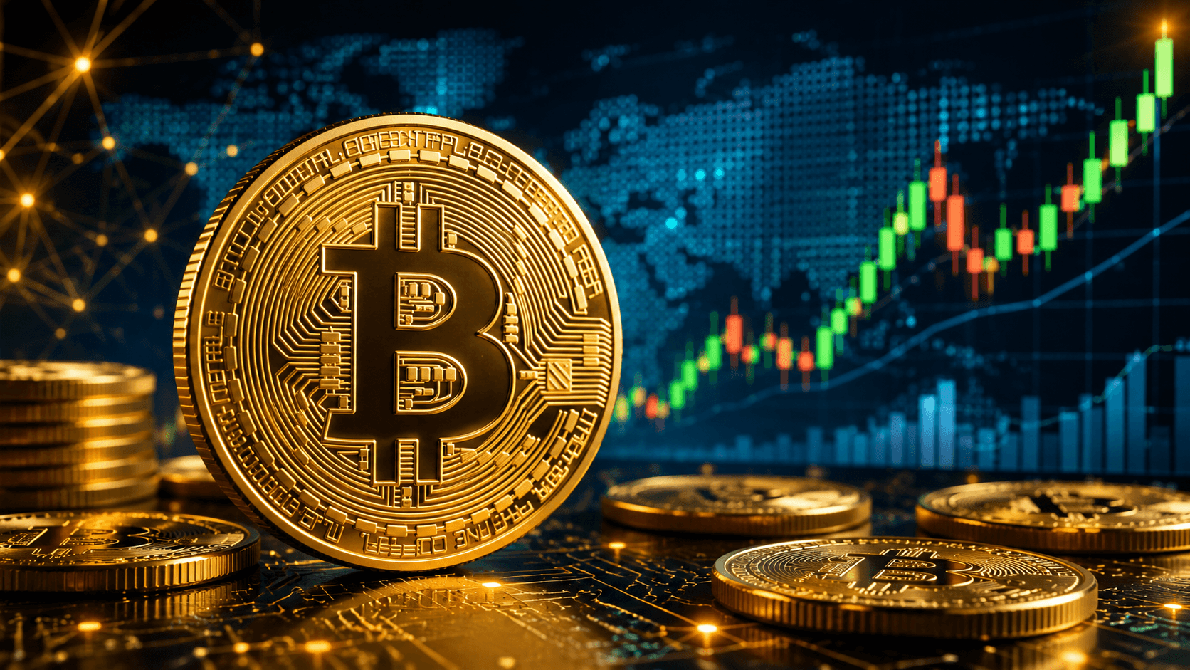 Bitcoin hoje sobe e se aproxima de US$ 64 mil; mercado acompanha próximos passos do BTC