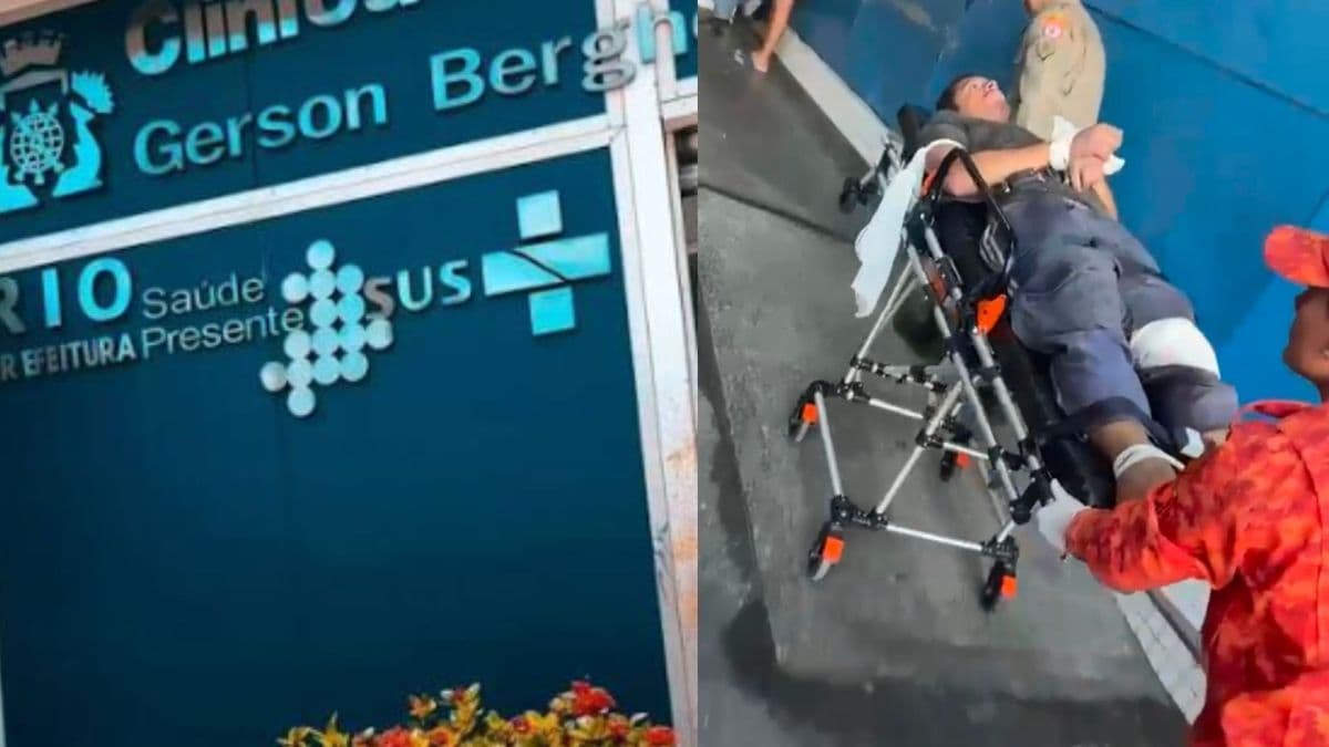 Homem invade unidade de saúde e é baleado pela polícia no Rio